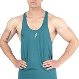 Men Polyester Gym Tank Tops Sleeveless Sports Vest-image-43
