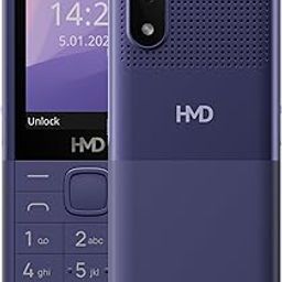 HMD 150 Music | Built-in Powerful Loud Speaker & Dedicated Music Buttons | Music Player and Wireless FM Radio | 2500 mAh Battery & Type C Fast Charger | Built-in UPI App with Scan & Pay | Purple-1