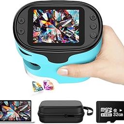 1000X Pocket Microscope for Kids - 4K 2.0" Screen, Digital Mini Scope with Slides Kit, Rechargeable Lab Handheld Portable Microscopes for Kids 4-12 Students Teens-11