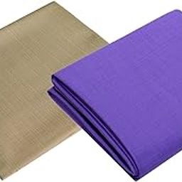 KUNDAN SULZ GWALIOR Men's Cotton Shirt & Poly-Viscose Trouser Fabric Combo Set-image-88