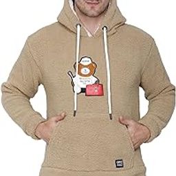 Men's Wool Hooded Neck Sweatshirt-image-32