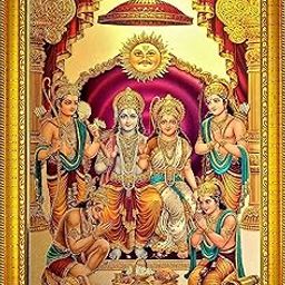 ADA Handicraft Lord Shri Ram, Laxman, Sita and Hanuman Hindu God Wooden Photo Frame (23x32cm, Multicolour)Rectangular, Wall Mount-image-11