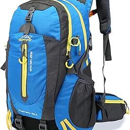 Ubervia 40L Water Resistant Travel Backpack Camp Hike Laptop Daypack Trekking Climb Back Bags for Men Women-image-49
