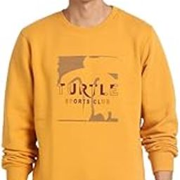 Men Cotton Stretch Mustard Plain Regular Fit Full Sleeve Casual Sweatshirt || Men's Sweatshirts || Cotton Sweatshirt-image-23
