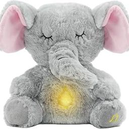 Stmordiya Breathing Elephant, Stuffed Animal, Rhythmic Motion with Music Lights-image-83