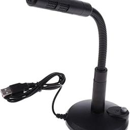 USB Desktop Stand Microphone Portable Studio Speech Mic for Laptop PC Skype(Desktop Stand Mic)-15
