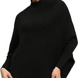 Solid Poly Viscose Turtle Neck Full Sleeves Hip Length Pullover for Women (16336)-image-96