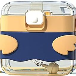 CALANDIS™ Sippy Cups Portable Reusable Toddler Water Bottle for Running Cycling Hiking with Blue | Sippy Cups & Mugs | Cups, Dishes & Utensils | Feeding-image-62