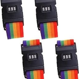 Dayalu Luggage Strap for Suitcases-Belt, Adjustable Packing Straps Travel Belts for Trolleys and All Kind of Luggages (Rainbow) (4)-picture-56