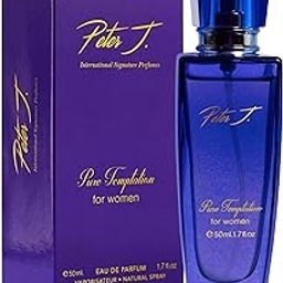 Peter J Pure Temptation Eau De Parfum 50ml | Long Lasting Luxury Perfume for Women | Sensual Floral & Spicy Scent with Jasmine, Rose, Black Pepper & Vanilla | Elegant Gift Perfume-5