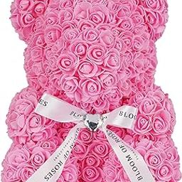 The Rose Bear Artificial Rose Teddy Bear (Pink)-image-71