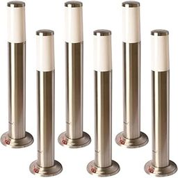 BENE SS Benjamin Bollard Garden Lights for Home & Garden Decoration, 62CM Milky, Lamps for Outdoor Weatherproof, Garden & Path Lights (Pack of 6)-picture-27