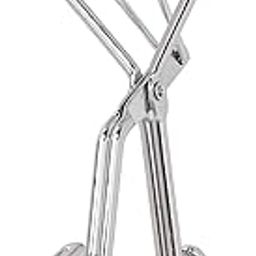 NFI essentials Professional Stainless Steel Natural Lift Eyelash Curler For Womens & Girls Makeup Tools Lash Curls Easy Roll Over For All Eyes Curling lashes-3