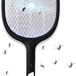 Karya Siddhi Traders Mosquito Racket with Rechargeable Insect Killer, Mosquito Bat with Led Lights, 1200mAh Lithium Ion Battery, Made in India (Random Colour)-image-72