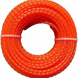 GErnie Mowing Nylon Grass Trimmer Rope Brush Cutter Strimmer Line Mowing Wire Lawn Mower Accessory 15m*2.0mm/2.4mm/2.7mm/3mm/3.3mm/-image-57