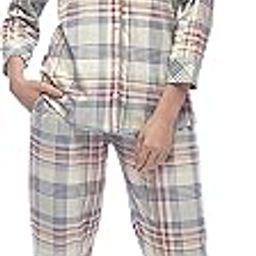 Women's Cotton Chax Print Shirt & Payjama Full Sleeve Night Suit Set-image-83