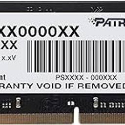 Patriot Memory Signature DDR4 RAM 8GB (1X8GB) 2400MHz CL17 SODIMM Laptop/Notebook Memory Module PSD48G240081S-4