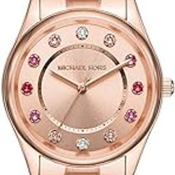 Analog Rose Gold Dial Women's Watch MK6604-image-25