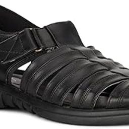 Men Formal Sandal - Black-image-43