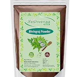 100% Pure and Organic Bhringraj Powder | Eclipta alba for Hair Care (400 gm)-image-37