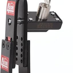 4SECURE Steel Anti-Theft Car Security Lock with M-Seal & Elen Key for Adjusting Plates Anti Theft Clutch Lock Device with Pouch for All Cars Black Coated-picture-17