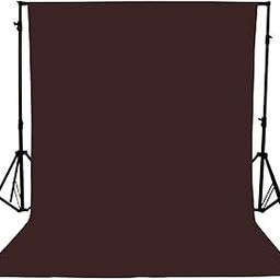 Photography Backdrop Screen, Dark Brown, Professional Studio Background with Support Stand, for Product and Portrait Photography-image-90