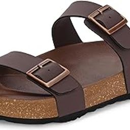 Mens Cushion Sliders/Slippers | PU Padding on the Footbed | Bounce Back Technology | Comfortable & LightWeight | Stylish & Everyday Flip Flops for Gents (6863)-image-10