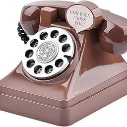 BNF®Phone Money Saving Box Retro Telephone Piggy Bank for Bedroom Cabinet Office Coffee|Home & Garden | Home Decor| Figurines-image-82