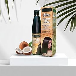 Shine Hair Coconut Milk Shampoo, Hair Growth and Anti-Fall Formula, 200 ml-image-63