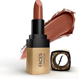 FACES CANADA Comfy Matte Velvet Touch Lipstick - Toffee Drizzle 08, 4.2g | Velvety Matte Finish | 8HR Longstay | Intense Colour | Hydrating Lips | Smooth Application-18