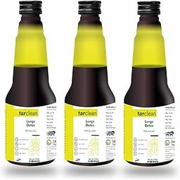 Tar Clean - Lungs Detox | Lungs Cleaner | Ayurvedic Syrup For Tar & Pollution Toxins | Sugar Free Respiratory Health | Cough | Breathlessness | Pack Of 3-image-70