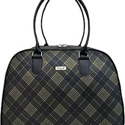 Unisex Textured Leatherette Stylish 28 Liter Cabin Bags for Travelling in Flight 7kg Latest Travel Textured Leather Duffle Bags for Men and Women (Green)-image-11
