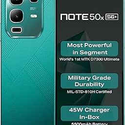 Infinix Note 50x+ 5G (Sea Breeze Green, 8GB RAM, 128GB Storage) | MediaTek Dimensity 6100+ | 50MP Dual Rear Camera| 6.78" AMOLED Display | 5000mAh Battery | 33W Fast Charging | Upto 16GB RAM Expansion-image-47
