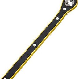Heavy Duty Universal Ratchet Scissor Jack Handle Wrench – 13.4" Car Jack Crank Tool with Socket Adapter | Durable Steel Tire Lift Repair Tool for Vehicle, SUV, Trailer, Van, and RV – Yellow & Black-image-53