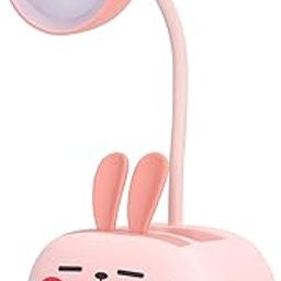 Unyprodux LED Desk Lamp, Warm White Foldable Pen Holder Table Lamp Cute for Doing Homework (Multicolor)-3