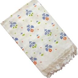 Trustful Mart Cotton Bath Towel - Premium Cotton Towels for Bath Thorthu Light Weight Fast Absorbing Gamcha 75 x 150 cm [Pack of 1]-84