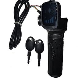 EGOPAL E Gopal 24V E-Bike Throttle With Digital Display&Key Switch Automotive Electronic,Black-image-2