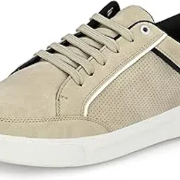 centrino Men's Casual Shoes |Fashion Lace Up Non-Slip Flats|Memory Foam Insole|Non-Slip Soles|All-Day Comfort|Trendy Stylish All Day Comfortable Lightweight Sneakers with Extra Comfort on Heel (2890)-picture-5