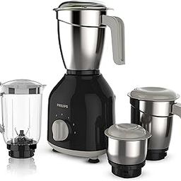 Philips HL7759/00 Mixer Grinder, 750W Turbo Motor, 4 Jars (Black), Quick cool ventilation for longer motor life-18