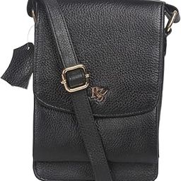 Genuine Leather Messenger Sling Bag for Men & Women-image-21