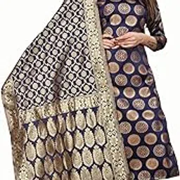 anand sarees ANAND Women's Jacquard Banarasi Silk Salwar Suit Material With Banarasi Dupatta-picture-18