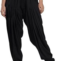 Rayon Salwars for Women l XS to 8XL l Plus Size Salwar with Pocket l Elastic Waistband l Comfortable Ethnic Salwar l-image-11