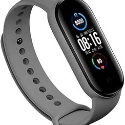 Drumstone (𝟭𝟱 𝗬𝗲𝗮𝗿𝘀 Special Warranty R5 Pro Smart Band for Men with SpO2, Heart Rate & Sleep Monitor | Best Gift for Him (𝐃𝐚𝐫𝐤 𝐆𝐫𝐞𝐲)-image-39