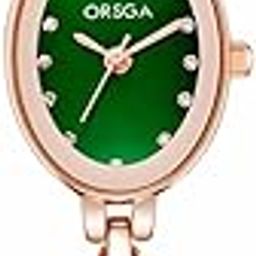 Stainless Steel Women Watches Jadeire Watch For Women Analog Wrist Rose Gold Green Dial Bracelet Ladies Watch Women&Girls-picture-18