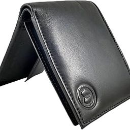 Men Black Genuine Leather Wallet (5 Card Slots) (TnW-Wallet-Black-Gen-CP-Flap_1)-image-52