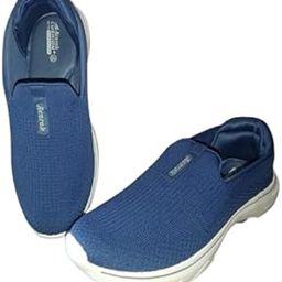Men's Go Walk 5 Downdraft Walking Shoe | Running Shoes | Training Shoes | Formal wear (Blue, UK Footwear Size System, Adult, Men, Numeric, Medium, 10)-image-37
