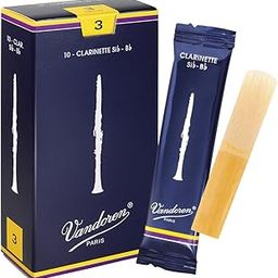 Vandoren CR103 Bb Clarinet Traditional Reeds Strength 3; Box of 10-image-81