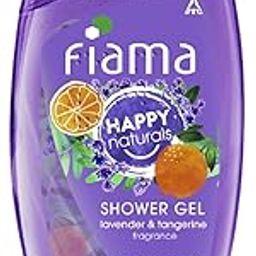Fiama Body Wash Shower Gel Happy Naturals, 250ml bottle, with Lavender & Tangerine Fragrance Bodywash, 96% natural origin content, for All Skin Types-picture-44