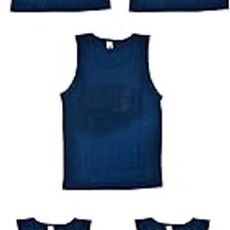 Gym Vest for Men & Boys Sports Running Cotton Sleeveless Vest/Baniyan Modern Fit Solid Inner wear in Blue Color (Pack of 5)-image-55