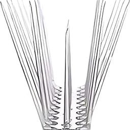 Elysian Polycarbonate Bird Spikes - Pigeon Control Weather Resistant Anti Bird Plastic Spikes for AC Balcony Railing Window Home Protection from Pigeon Monkey Crow Kabootar Transparent – 1Pc-3